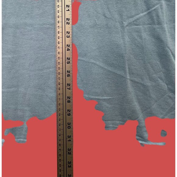 Delta Pro Weight- Men's Adults Short Sleeves T-Shirt -Graphic Tee-Light Blue-XXL - Picture 6 of 13